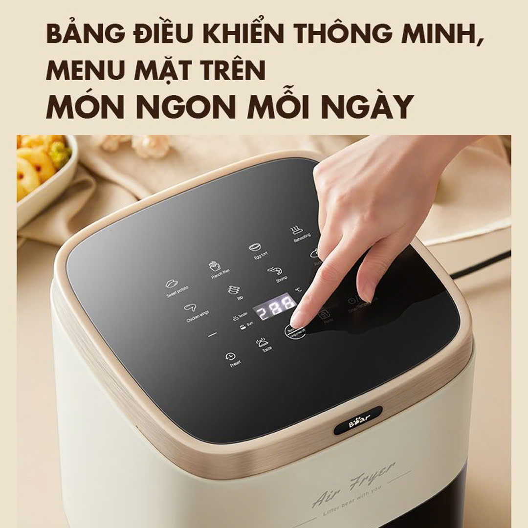 Nồi Chiên Không Dầu 5L Bear_thumbnail_6
