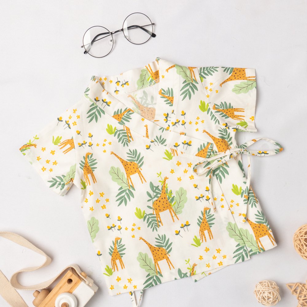 Bộ đồ yukata cộc tay hình con vật dễ thương  BR21001_thumbnail_14