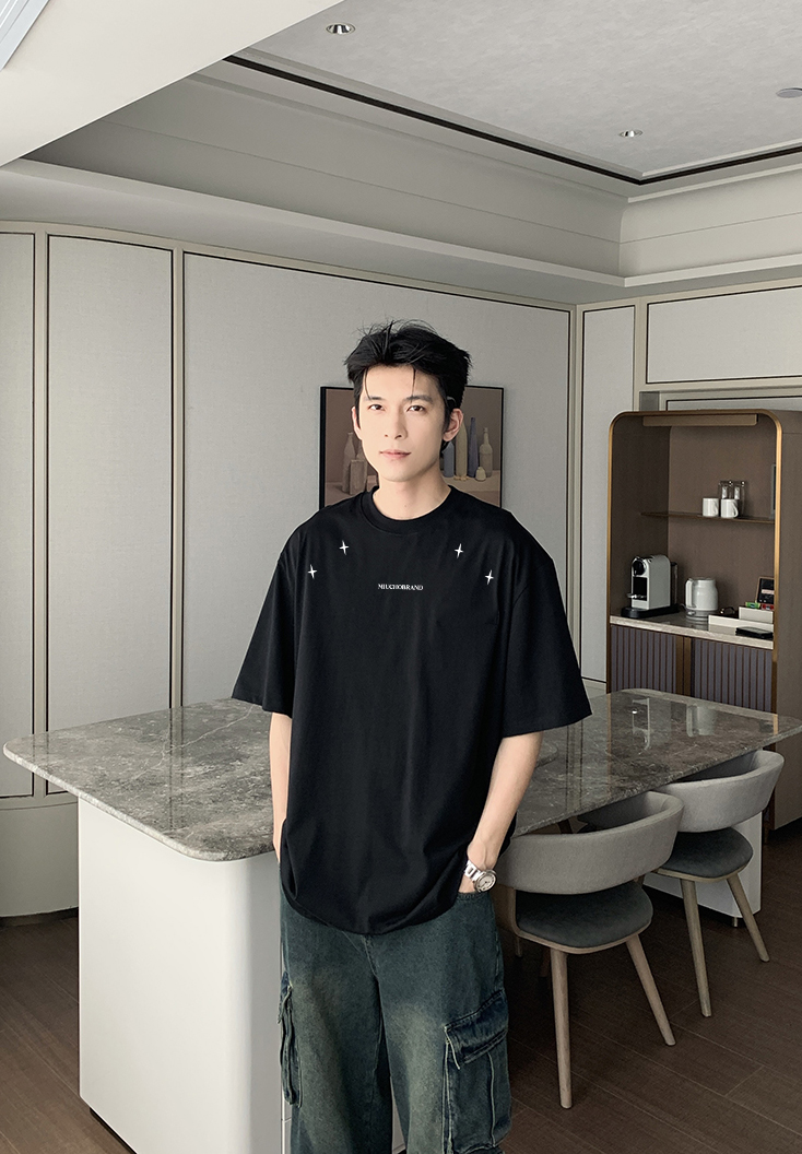 Áo thun nam form rộng local brand ATD1460 Miucho Man vải cotton thoáng mát cổ tròn in artword_thumbnail_6