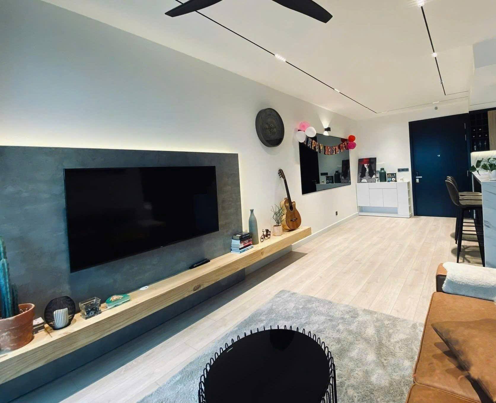 Tung list căn hộ 1 phòng ngủ, full nội thất đẹp, view thoáng mát cho thuê tại Feliz En Vista