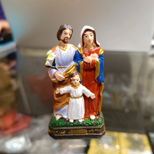 Tượng Gia Đình Thánh Gia mini 8cm ✔