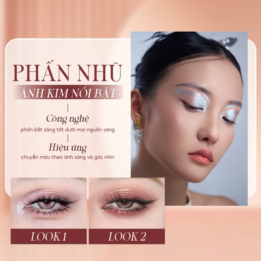 [CHEERYEP] Bảng phấn mắt 16 ô Cheeryep Qianyan Natural Color đa dạng_thumbnail_2