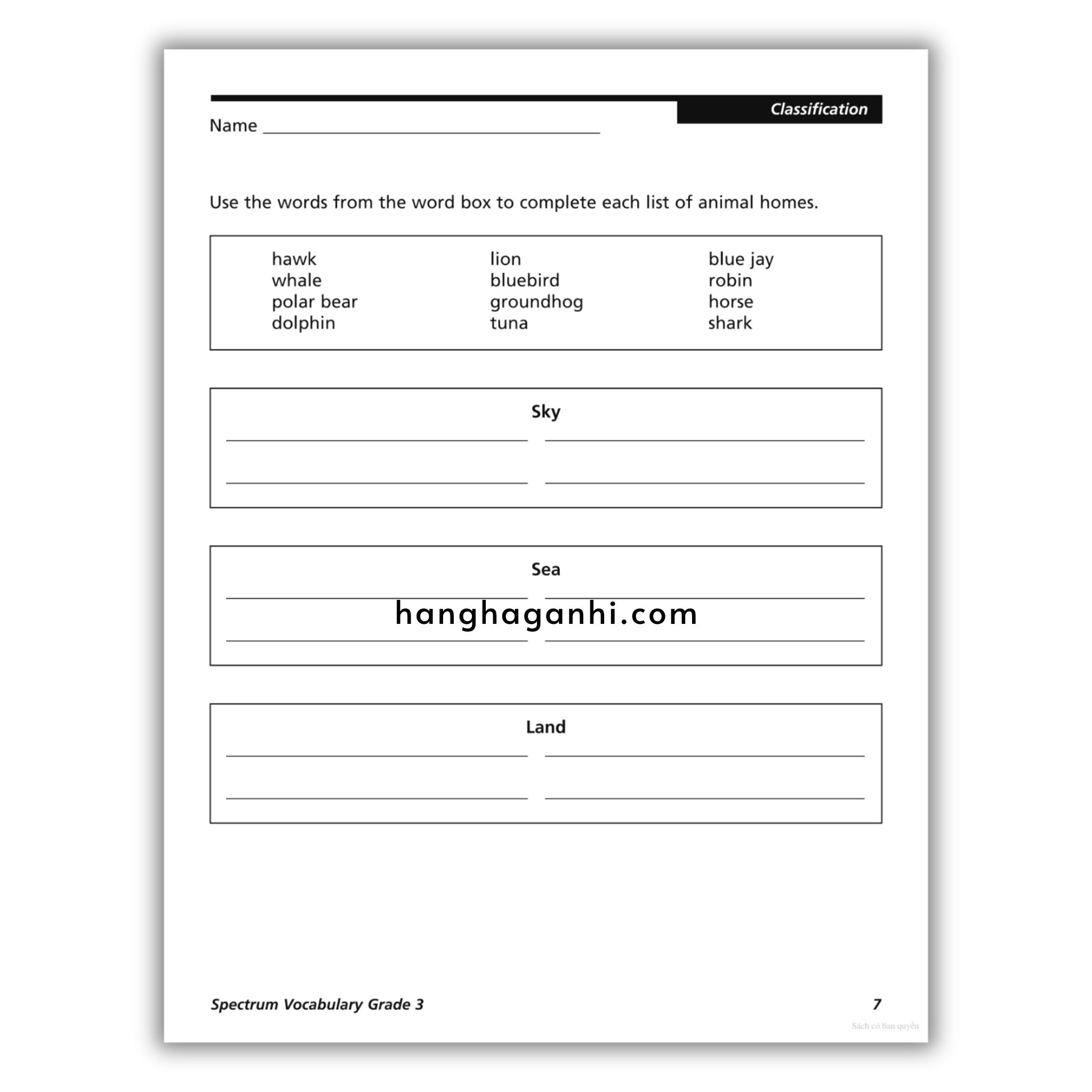 Sách Spectrum Vocabulary Workbook Grade 3 ĐEN TRẮNG_thumbnail_3