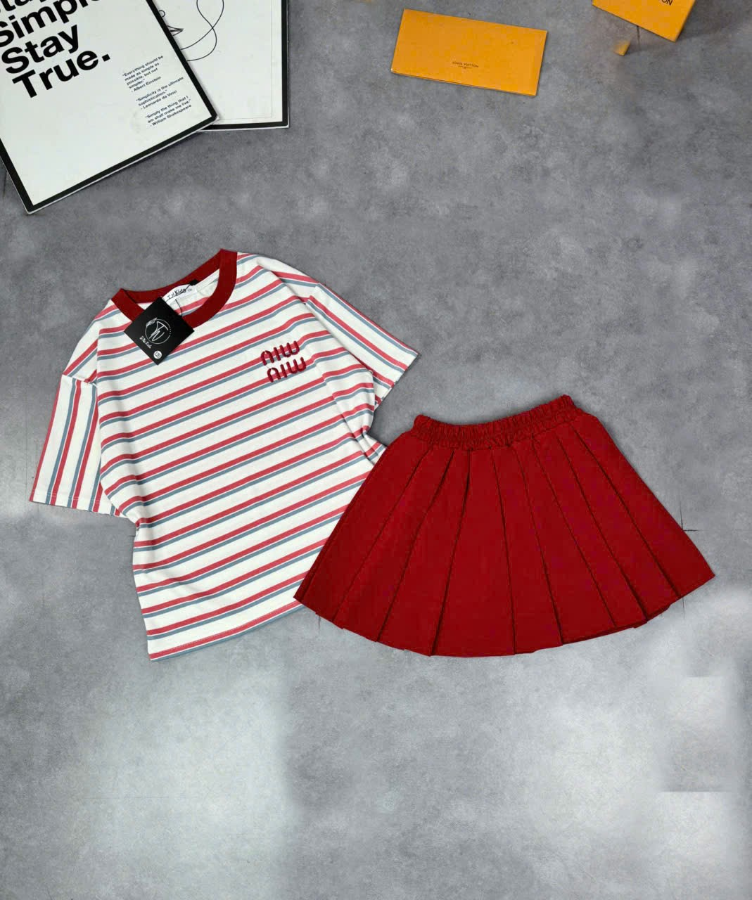 [G99] Set chân váy Niw xếp ly_thumbnail_1