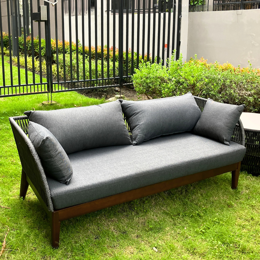 GHẾ SOFA ĐAN DÂY 3 CHỖ ARTICLE KOTELU WANUT