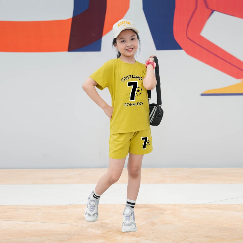 Đồ bộ bé gái in số 7-  Loza Kids SB96_thumbnail_5