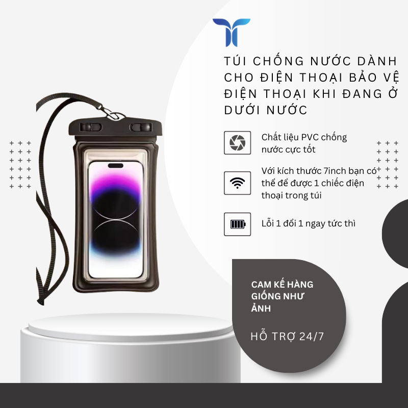 Túi chống nước dành cho điện thoại bảo vệ điện thoại khi đang ở dưới nước_thumbnail_1