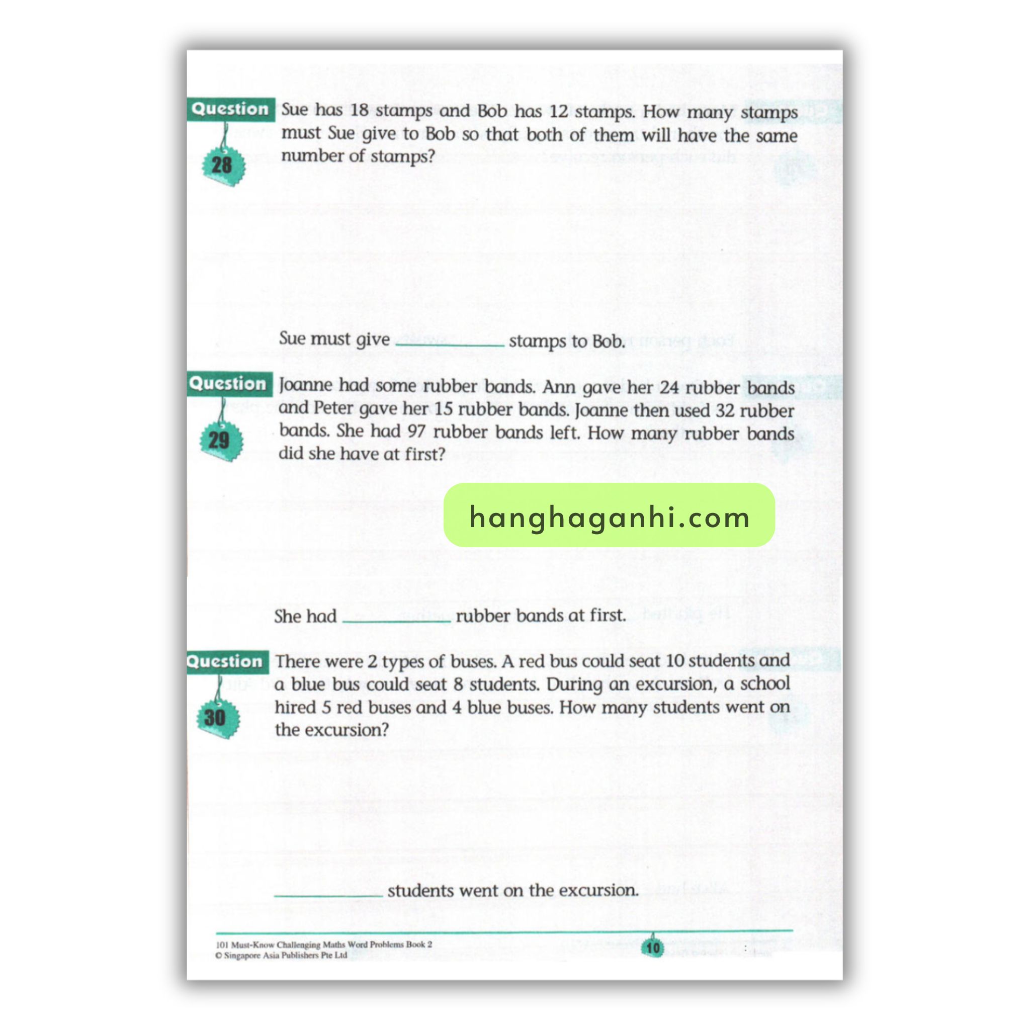 [Sách] 101 Must- Know Challenging Maths Word Problems Book 2_thumbnail_6