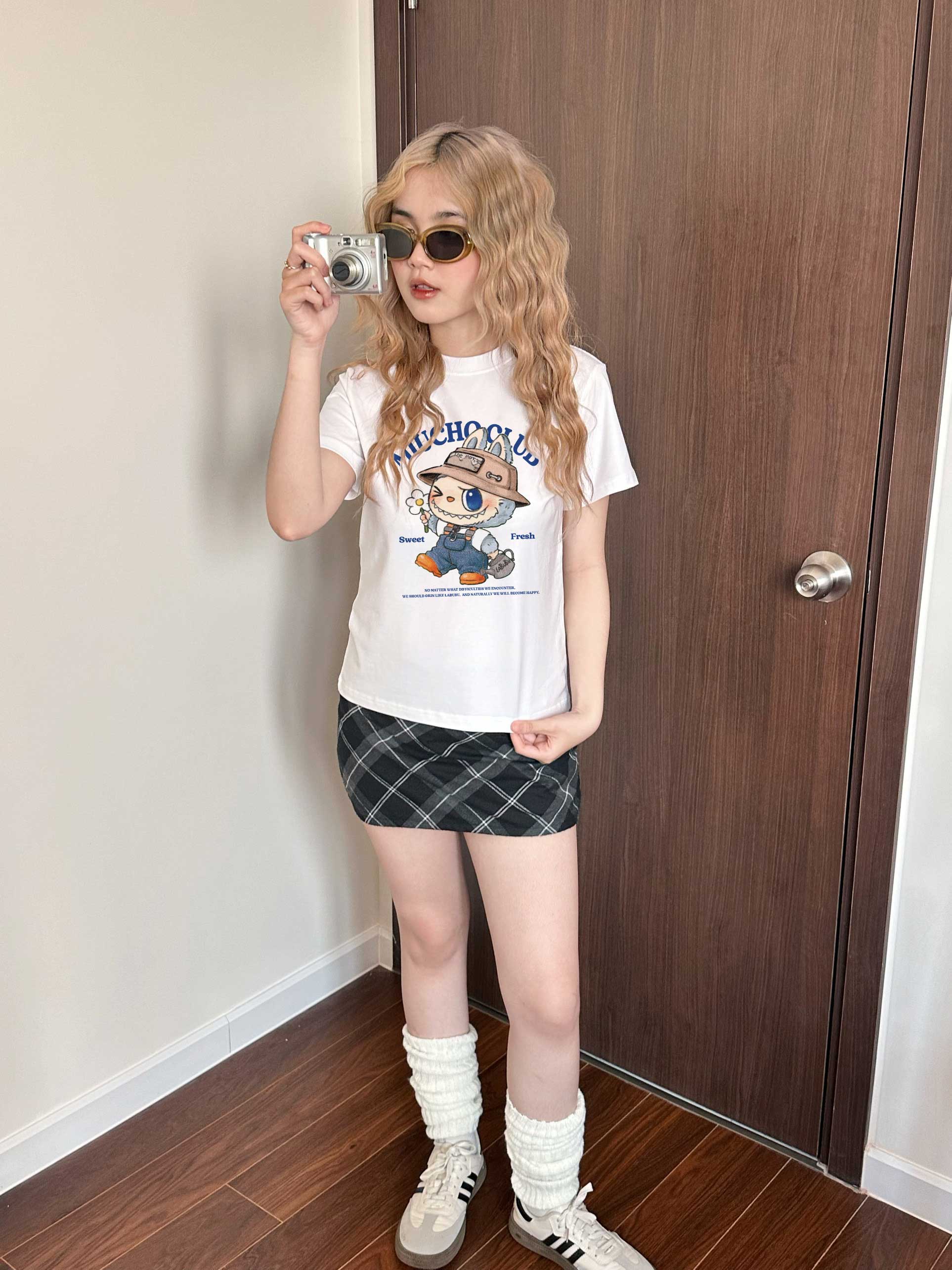 Áo baby tee labubu form ôm ABD1315 Miucho tay ngắn cổ tròn hotrend in mix_thumbnail_4