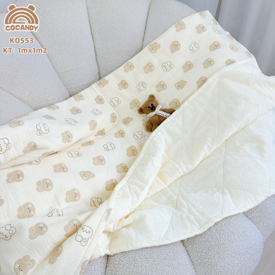 Chăn trần bông BE thỏ