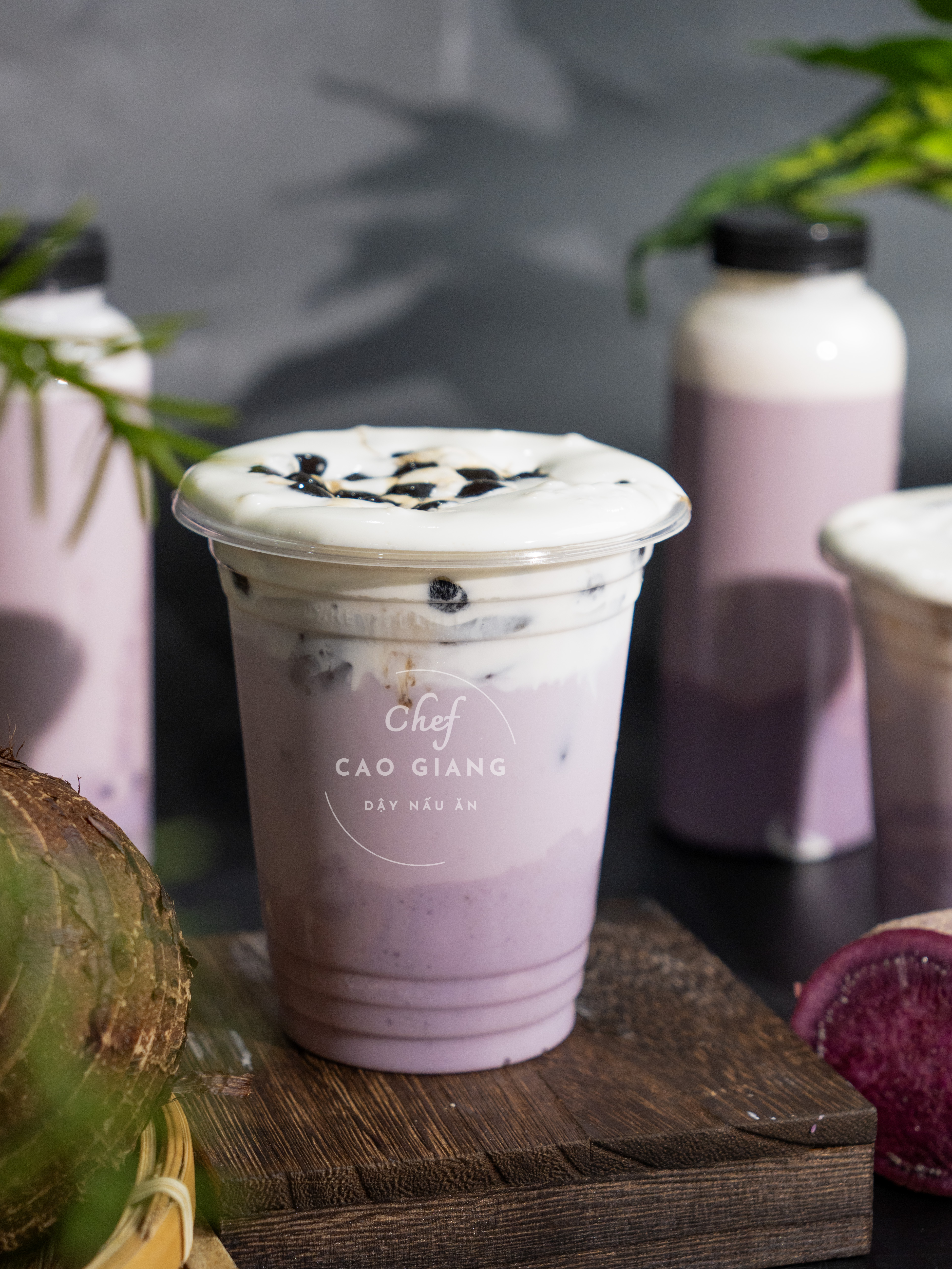 Lớp Trà Sữa Khoai Môn Kem Cheese