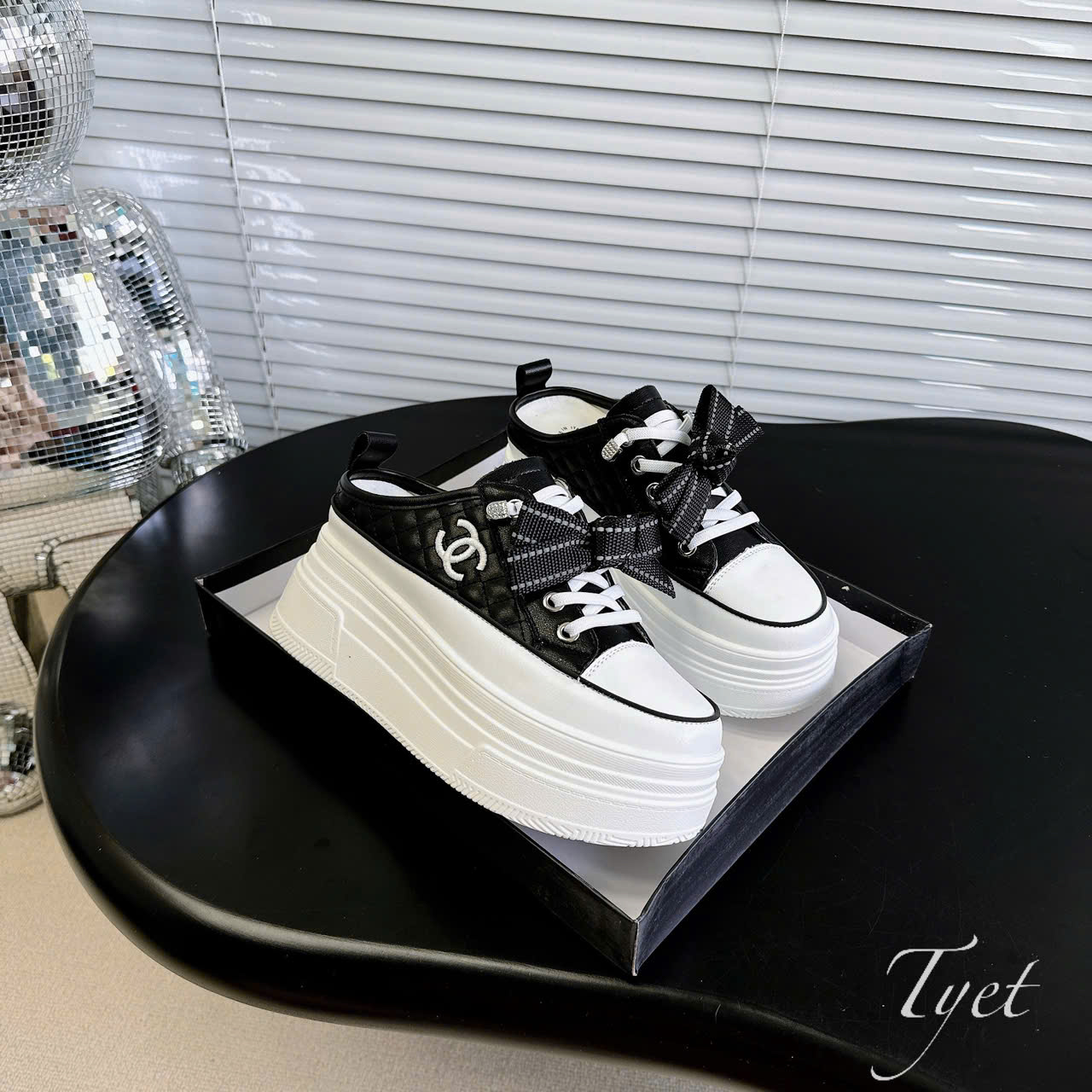 .💘💘💘 Sục Chanel trần chỉ nâng đế kèm nơ_thumbnail_2