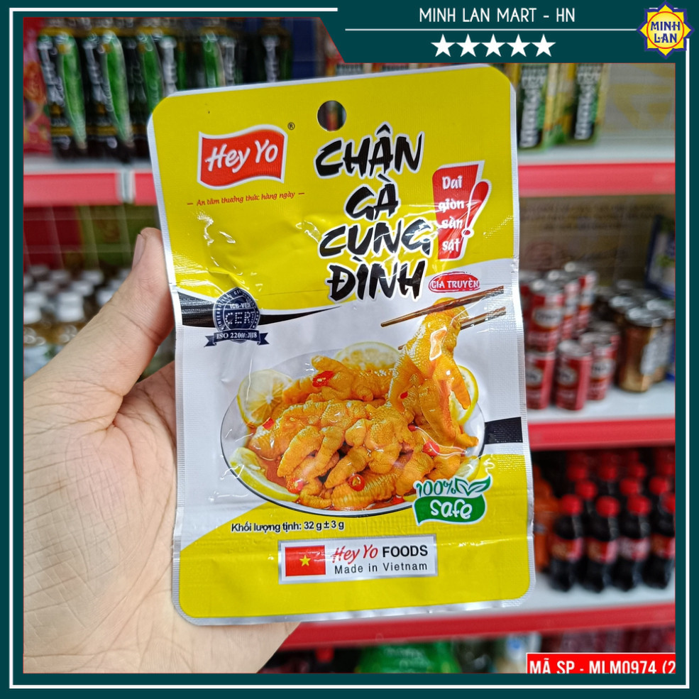 Chân Gà Cay Tứ xuyên 32g loại 1 - Đồ Ăn Vặt Ngon Nội Địa Trung (Giá sỉ) - Đặc Sản Bốn Phương_thumbnail_6
