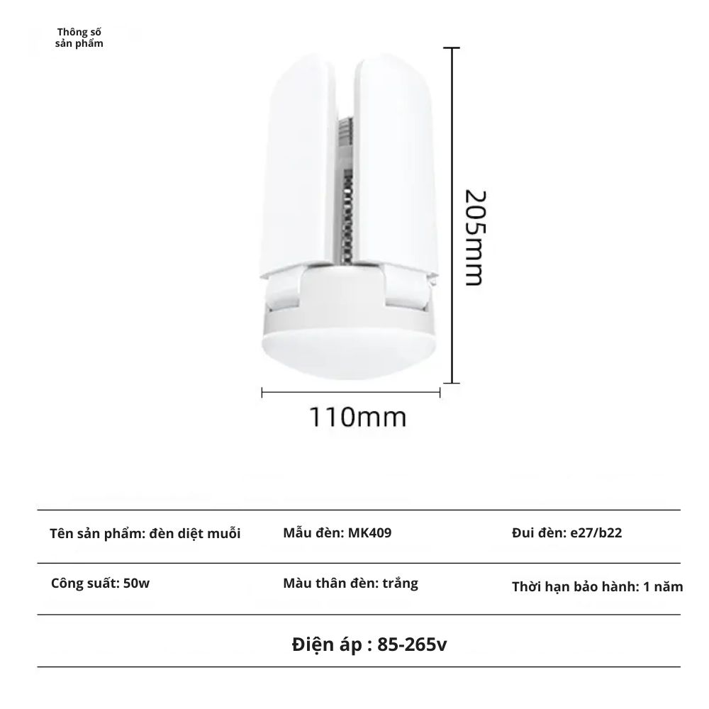 Đèn LED Diệt Muỗi Kachi MK409 – Chiếu Sáng Hiệu Quả, Bảo Vệ Gia Đình Mỗi Ngày_thumbnail_3