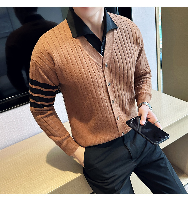 PA25 – Áo len cardigan nam phối màu phong cách hiện đại_thumbnail_4