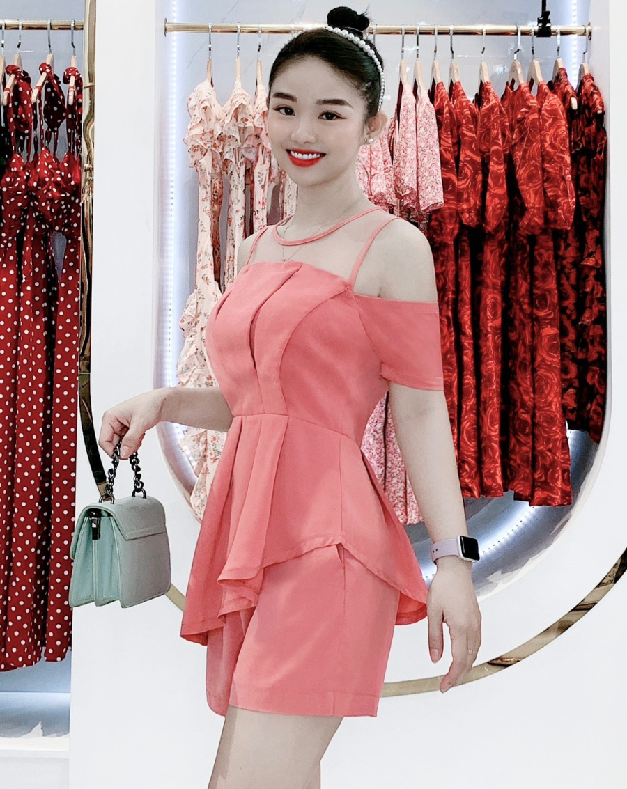 Set bộ quần short áo kiểu xếp ly_thumbnail_3