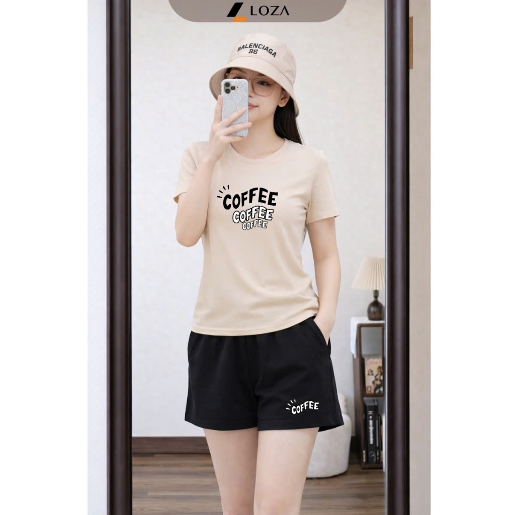 [Form vừa] Set đồ nữ form vừa hình chữ Coffee - Loza VP616_thumbnail_7