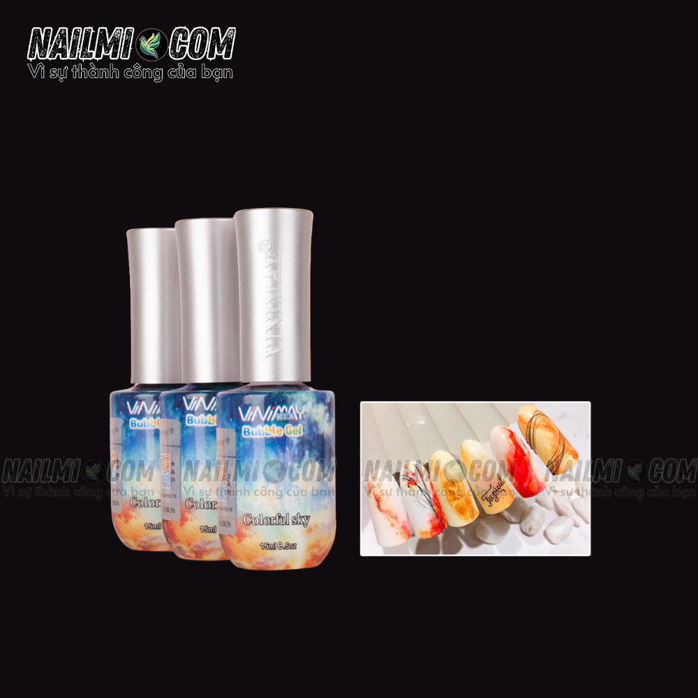 Top gel - tạo loang - Vinimay -15ml