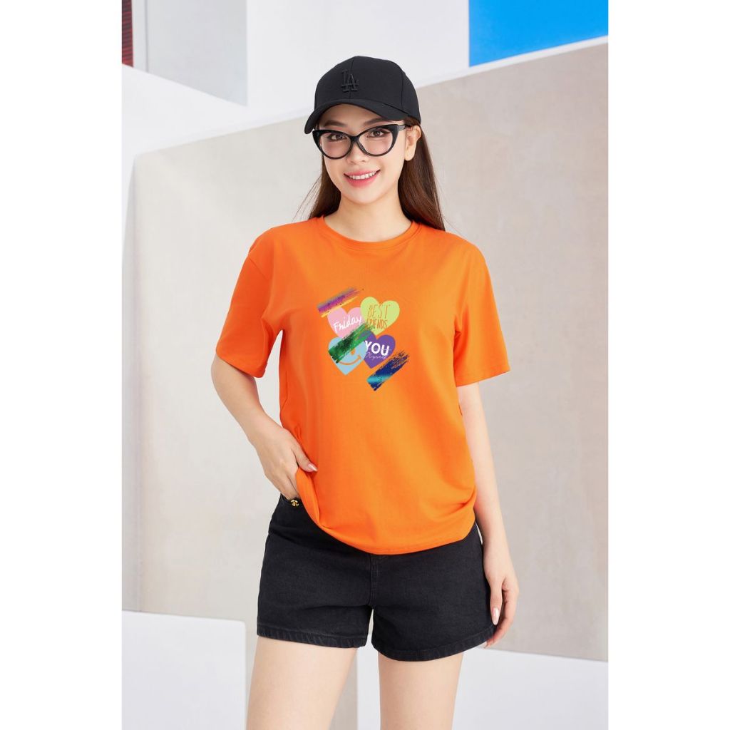 [Form Rộng] Áo thun nữ nhiều màu in hình trái tim -LOZA RT7855_thumbnail_10