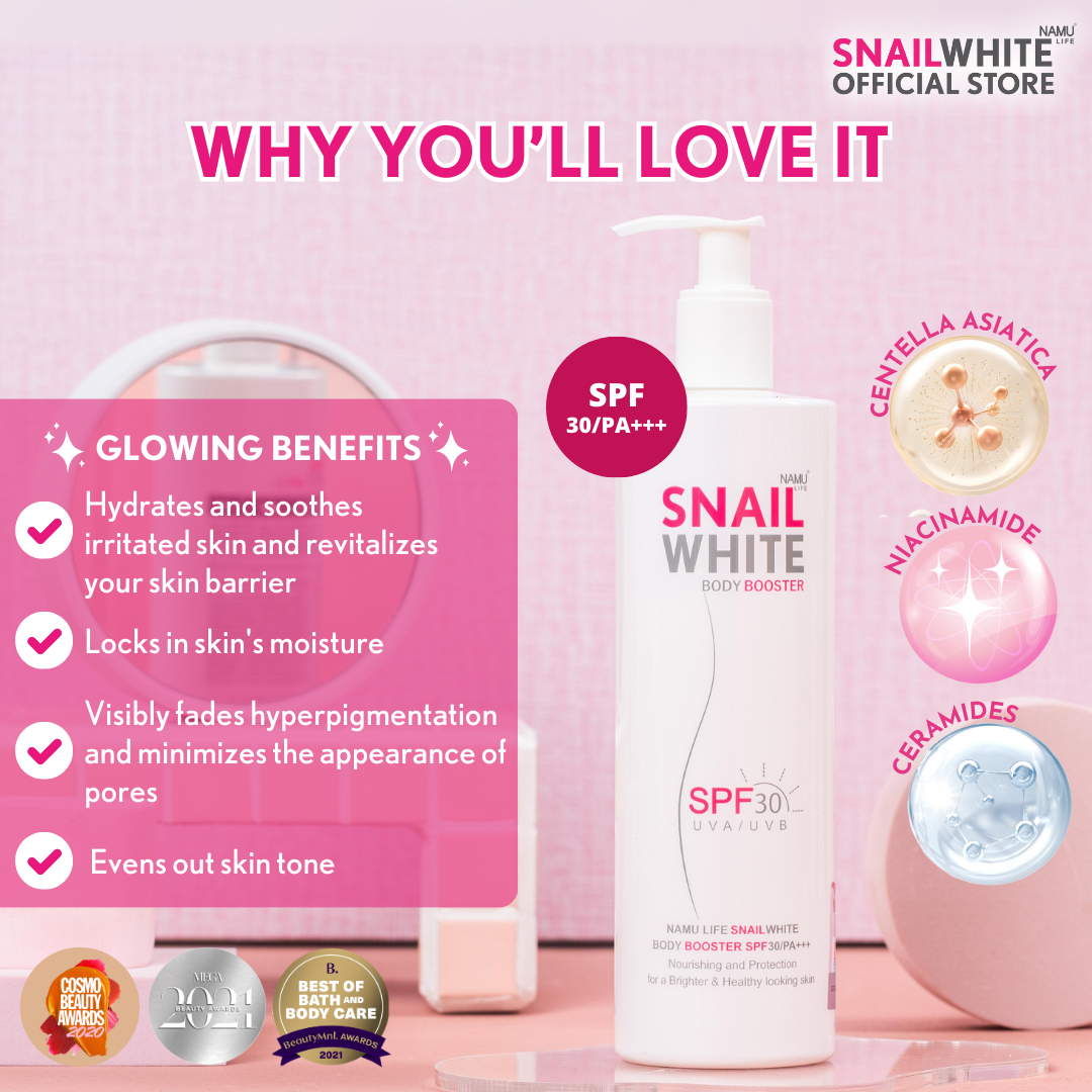 Snail White Body Booster Lotion 350ml [Full Size]_thumbnail_6