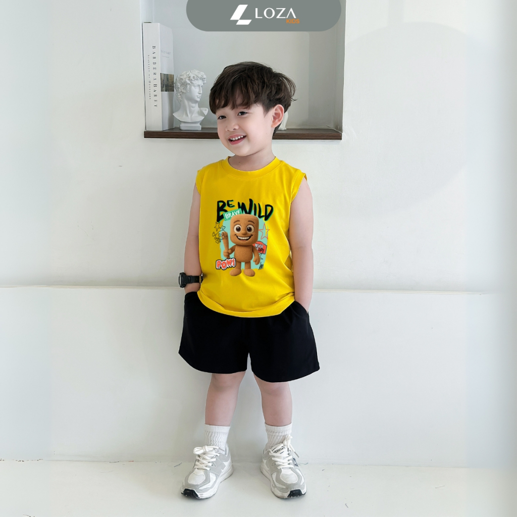 Bộ ba lỗ bé trai in hình Tung Tung Tung Sahur - Loza Kids BL403_thumbnail_3