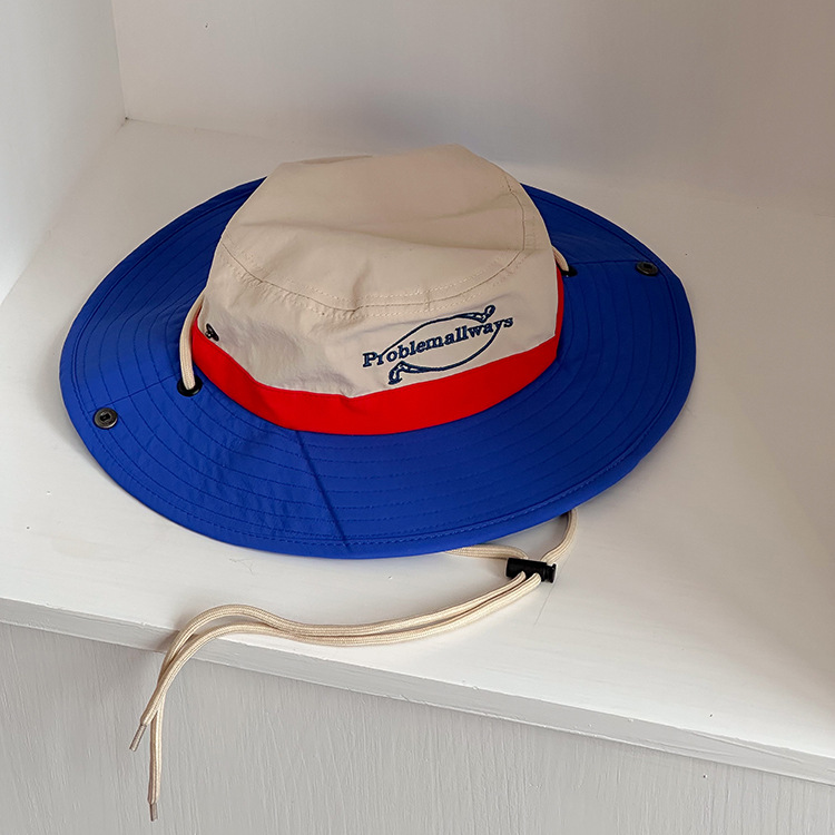 Mũ bucket vành rộng leo núi, trekking phối nhiều màu HZ2529_thumbnail_11