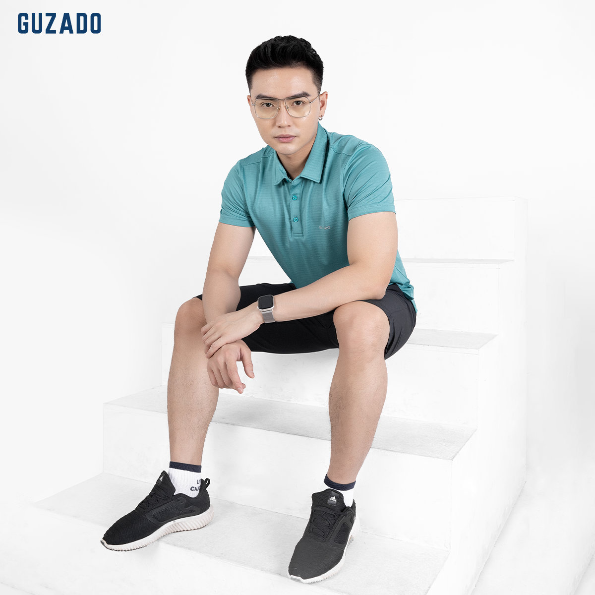 Áo Polo thể thao nam CoolMax-S1 Logo thương hiệu Guzado GPL01_thumbnail_37