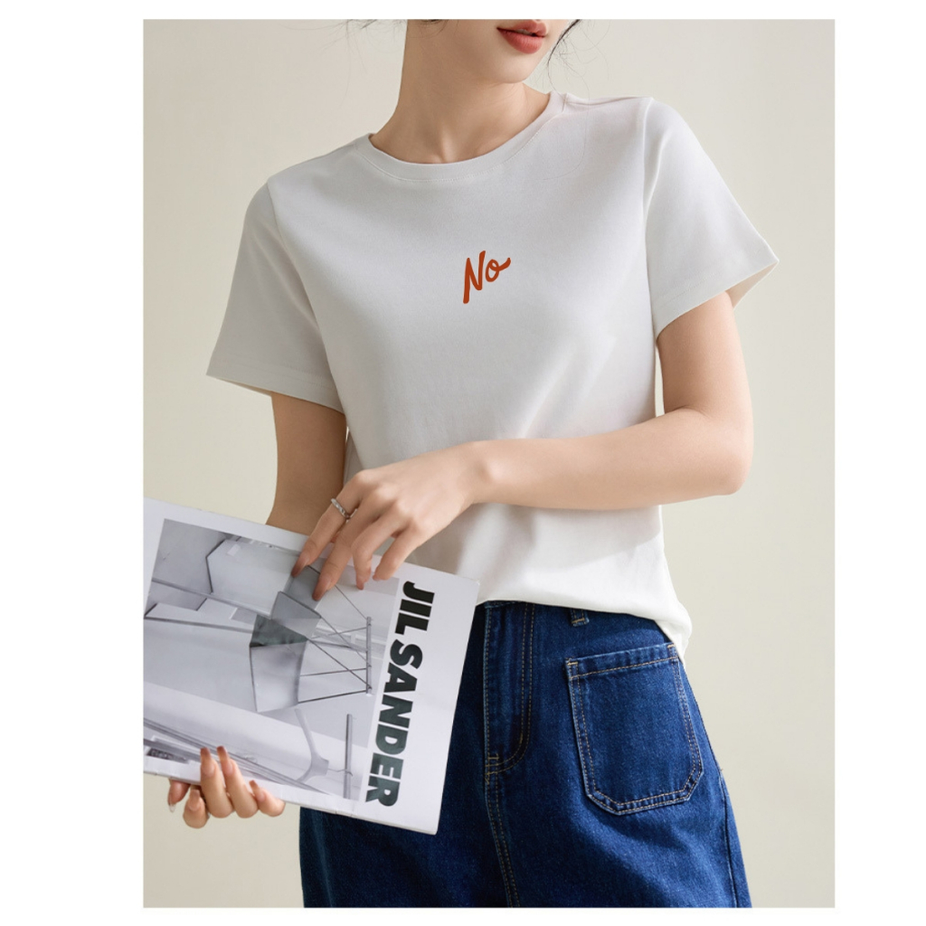 [Form vừa] Áo phông nữ 𝐋𝐎𝐙𝐀 in chữ 