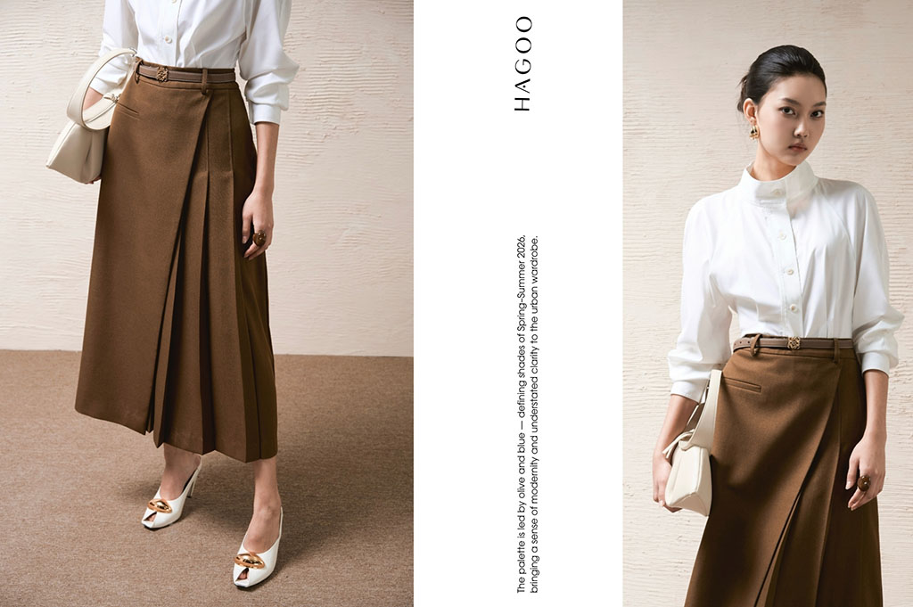 Kỹ thuật xếp ly được xử lý theo cách hiện đại hơn