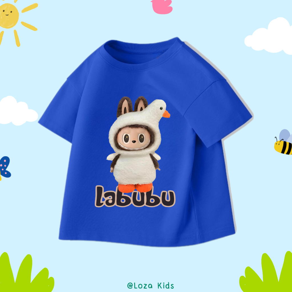 Áo thun bé trai in hình  Labubu  - Loza Kids AT2793_thumbnail_1