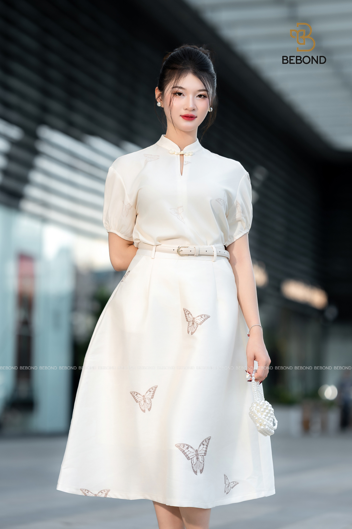 Set hoạ tiết con bướm ANEURIN màu KEM_thumbnail_5