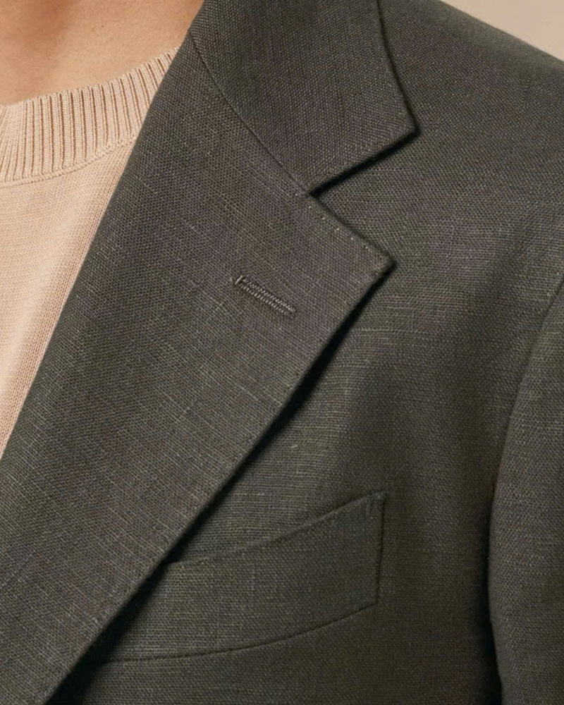 Blazer Havana Linen 1 Hàng Khuy_thumbnail_6