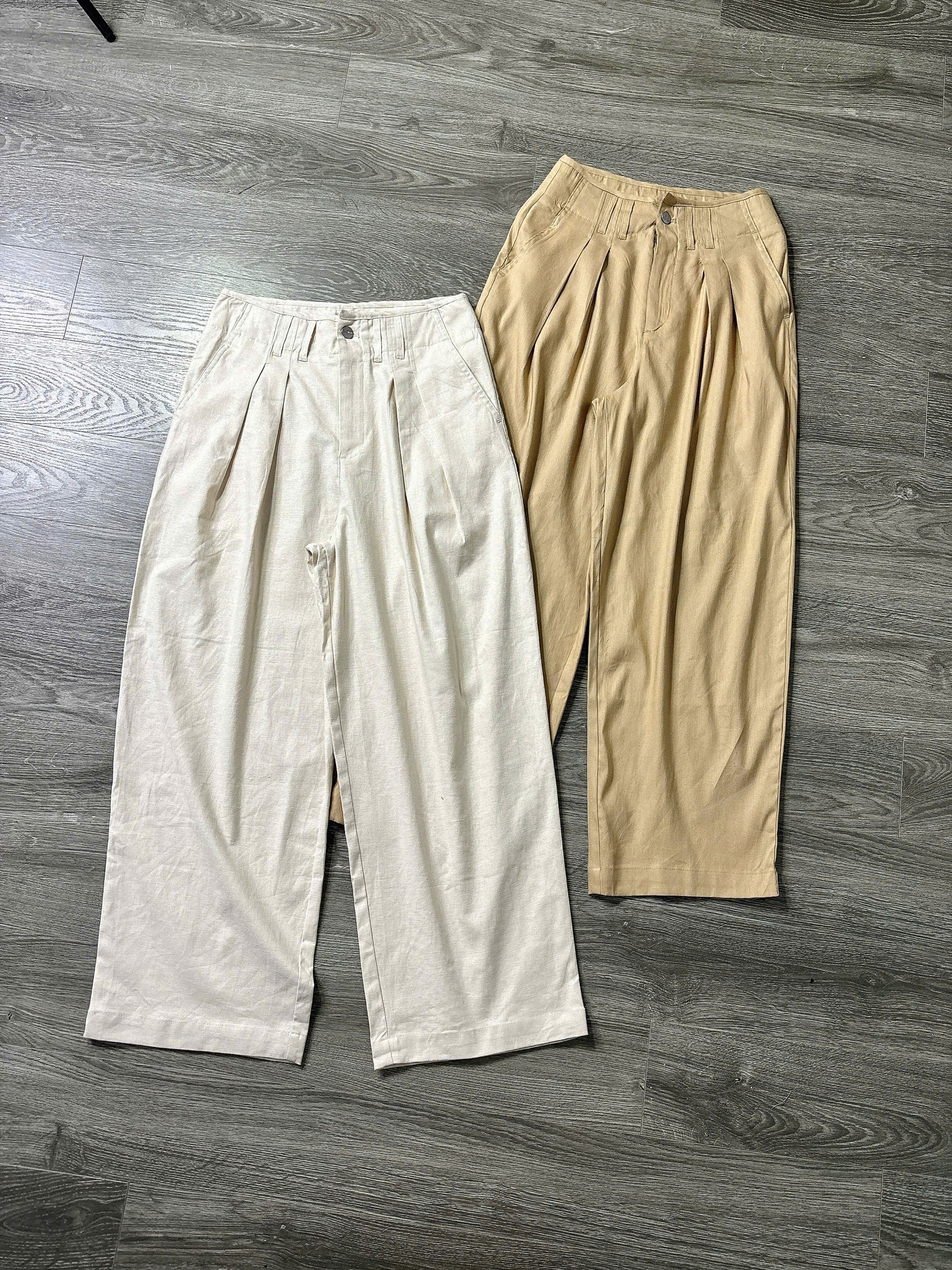 H70 QUẦN LINEN SUÔNG 2 MÀU