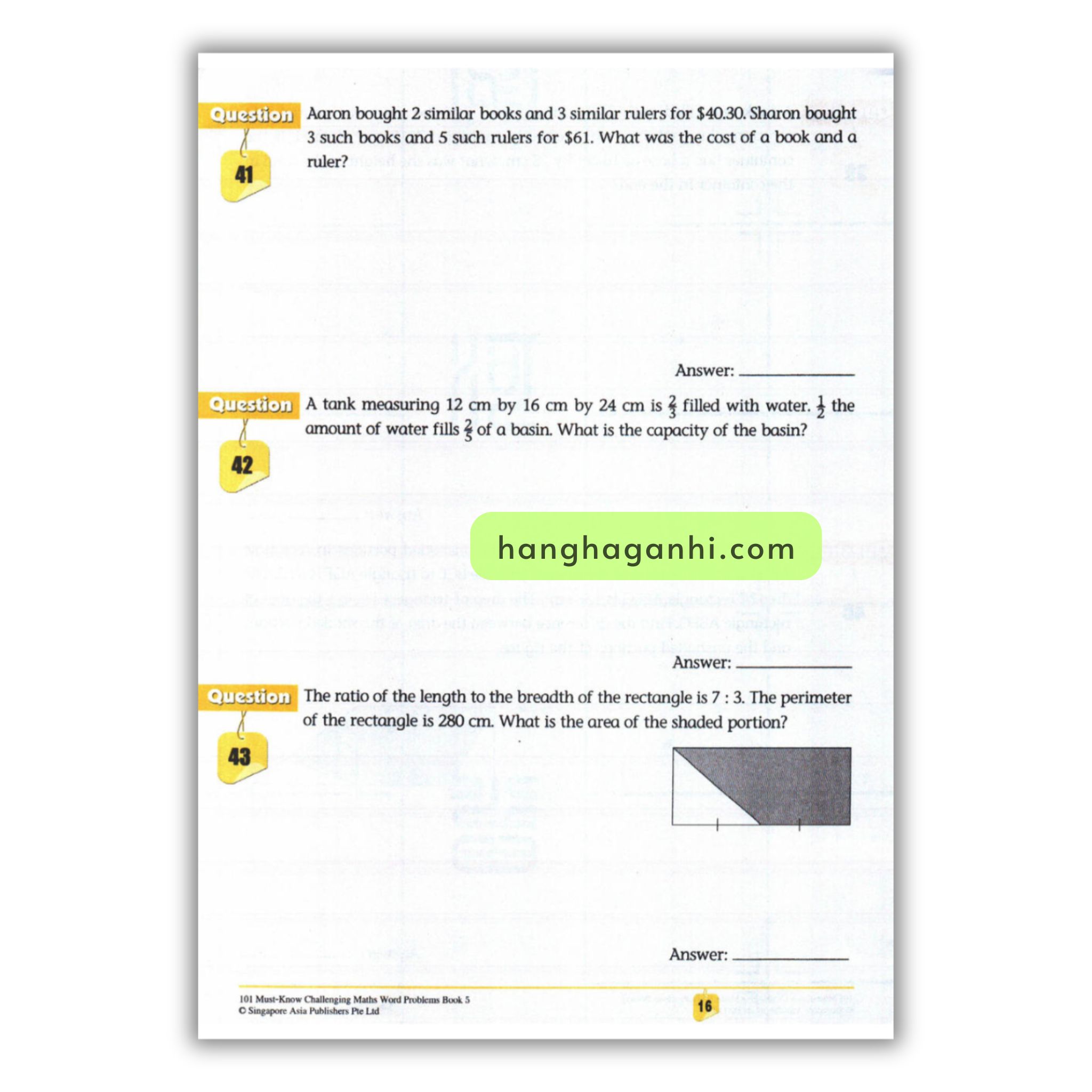 [Sách] 101 Must- Know Challenging Maths Word Problems Book 5_thumbnail_9