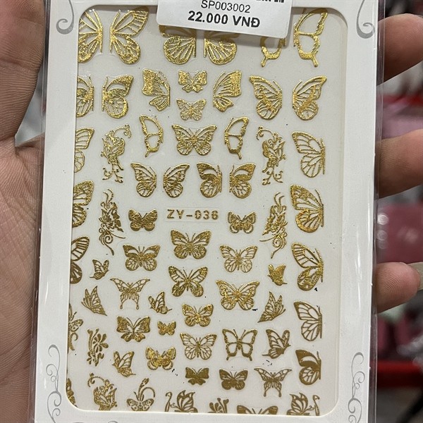 Sticker bướm ZY-036