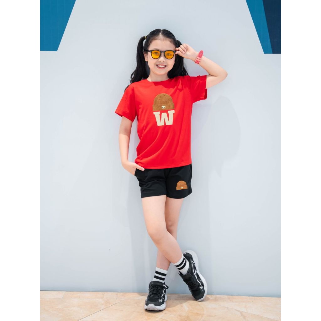 Bộ đồ bé gái in hình 'mũ W' - Loza Kids SB02_thumbnail_8
