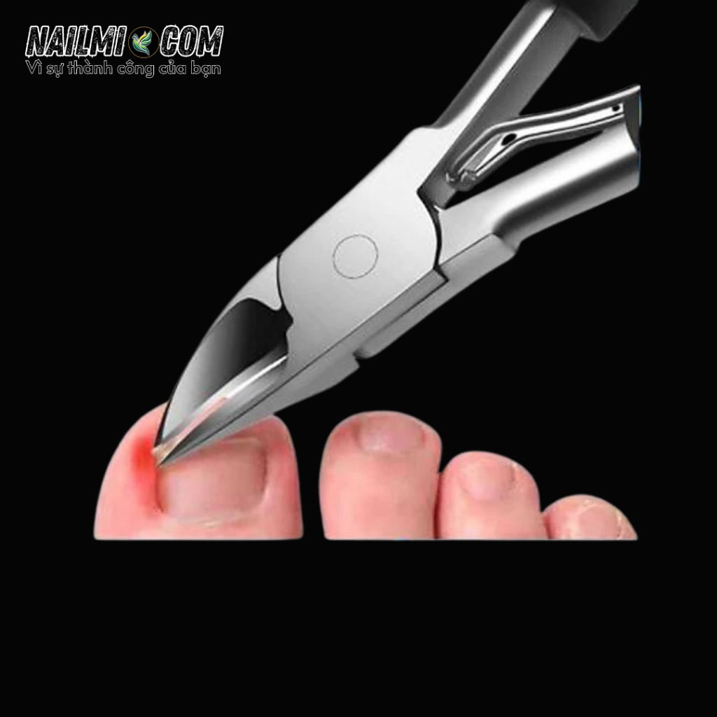 Kìm cắt móng lấy khóe, cắt đá, cắt kim loại - màu đỏ_thumbnail_2