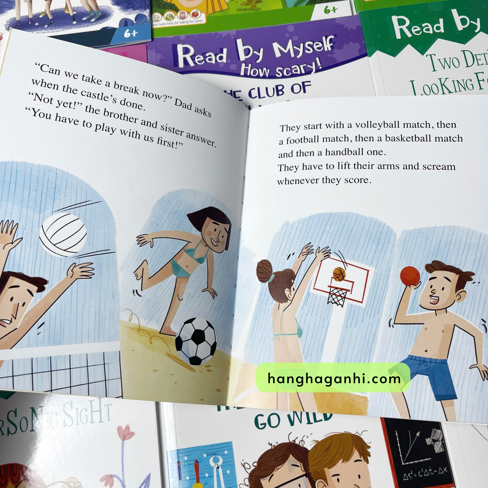 Bộ 12 cuốn sách nhập Read by Myself, sách nhập khẩu nguyên seal kèm hộp, tặng audio_thumbnail_7