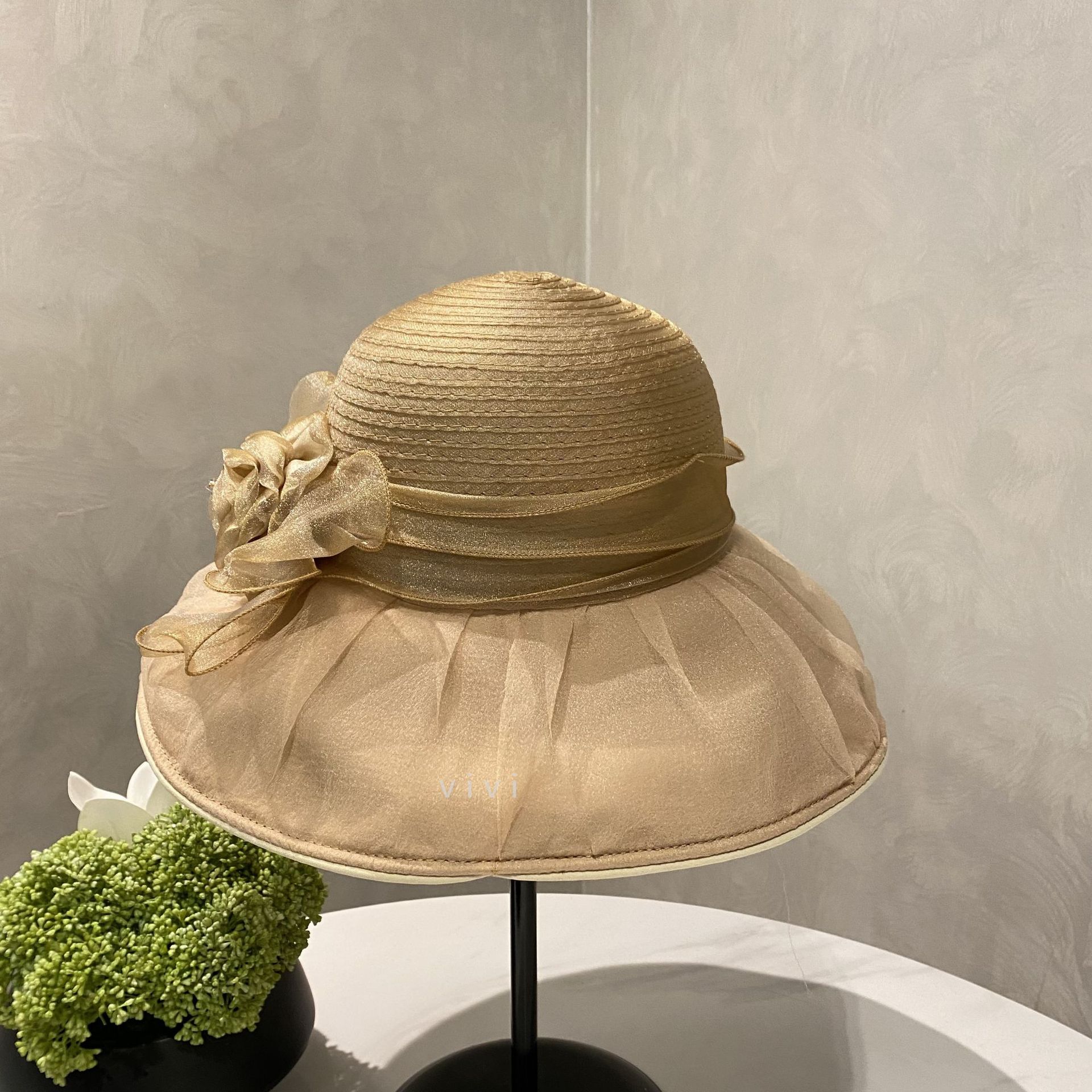 Mũ vành rộng có nơ hoa Hàn Quốc HZ2516_thumbnail_35