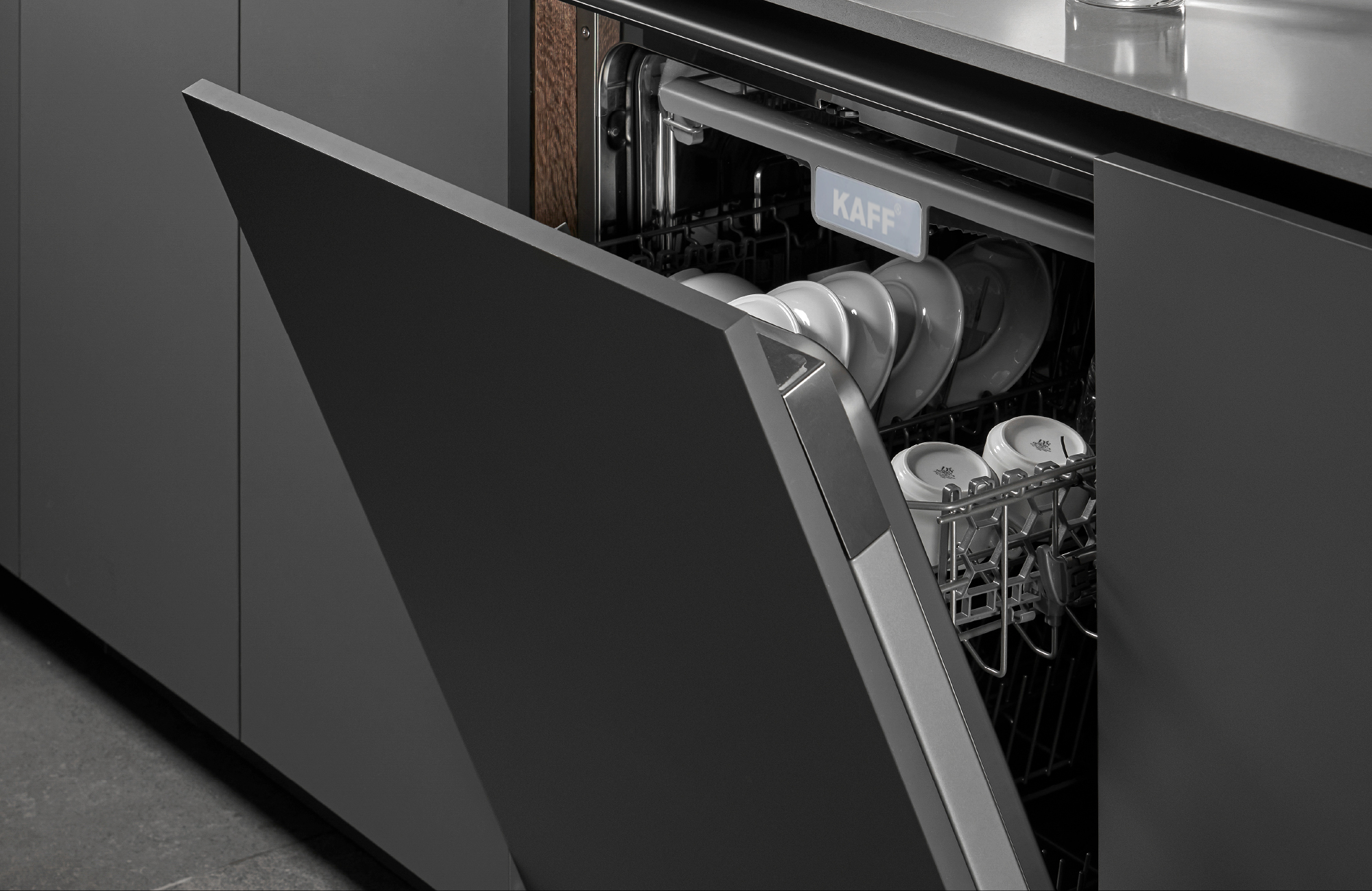 Máy rửa bát Kaff KF-BISW12 - Chất lượng bát rửa sạch hơn