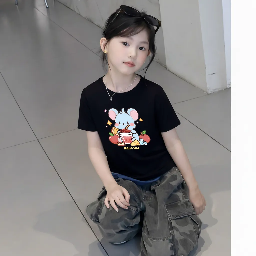 Áo thun bé trai bé gái 12 con giáp tuổi Tý Kado 3157_thumbnail_5