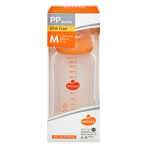 Bình Sữa PP Tiêu chuaarnr 240ml_thumbnail_1