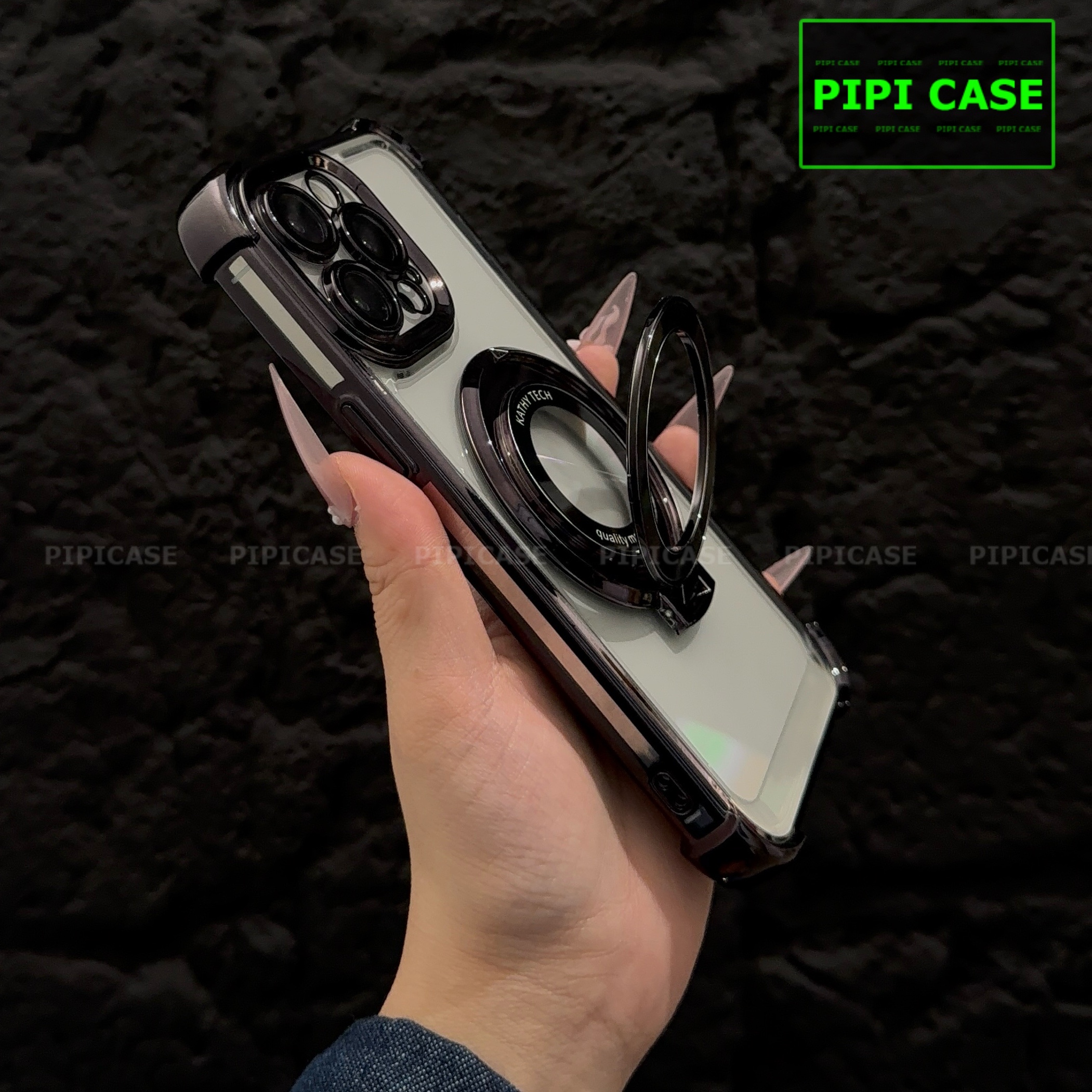 Ốp Lưng iPhone 14 Pro - Ven - Đen_thumbnail_6