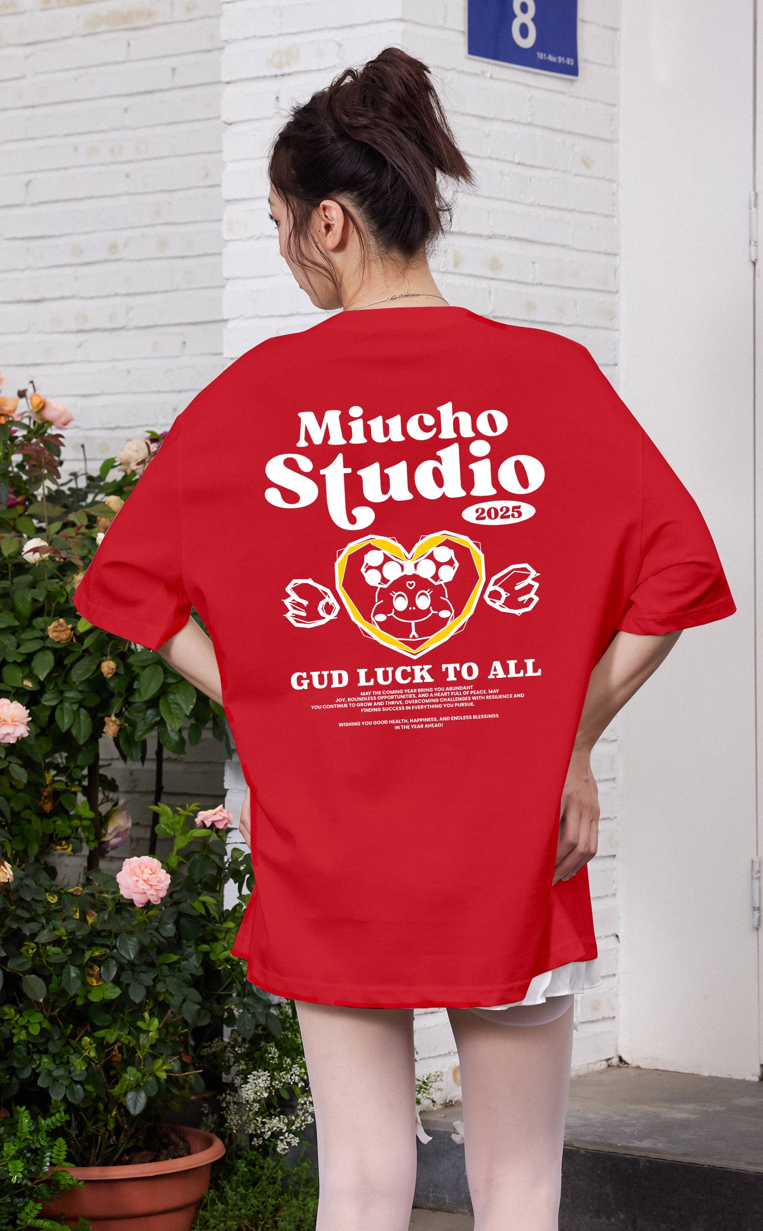 Áo thun tết form rộng local brand chất vải cotton thoáng mát ATD1739 Miucho in mix_thumbnail_3