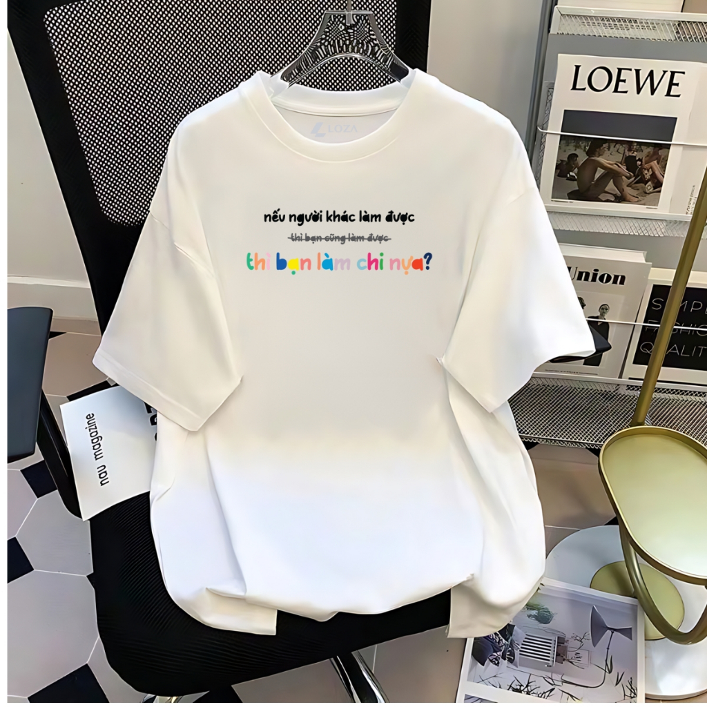 [Form rộng] Áo phông nữ 