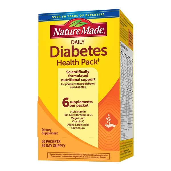 Viên Uống Hỗ Trợ Sức Khỏe Nature Made Diabetes Health Pack - Hộp 60 Gói_thumbnail_1