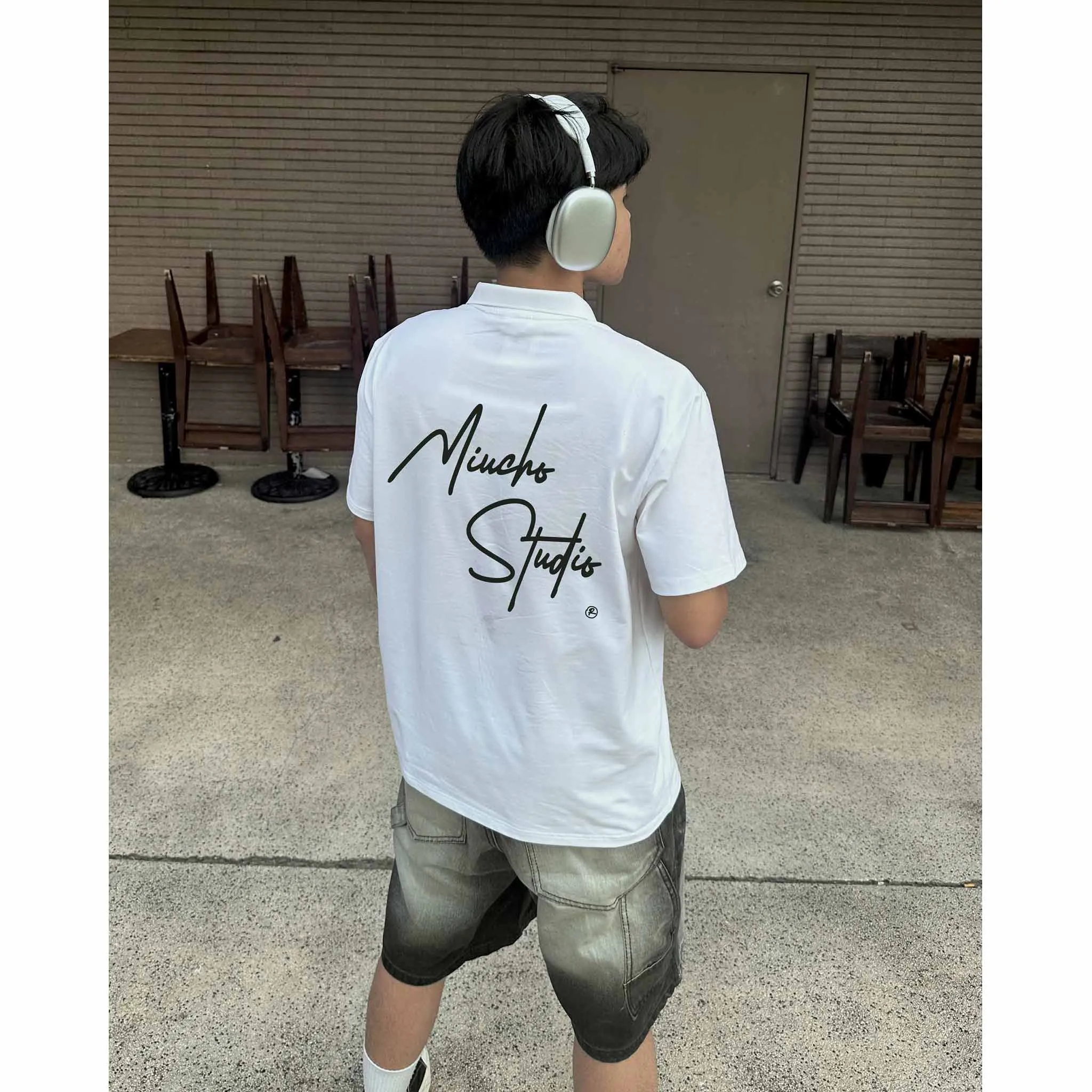 Áo polo nam form rộng phong cách hợp mọi dịp 2541 Miucho Club vải cotton thoáng mát in basic_thumbnail_5