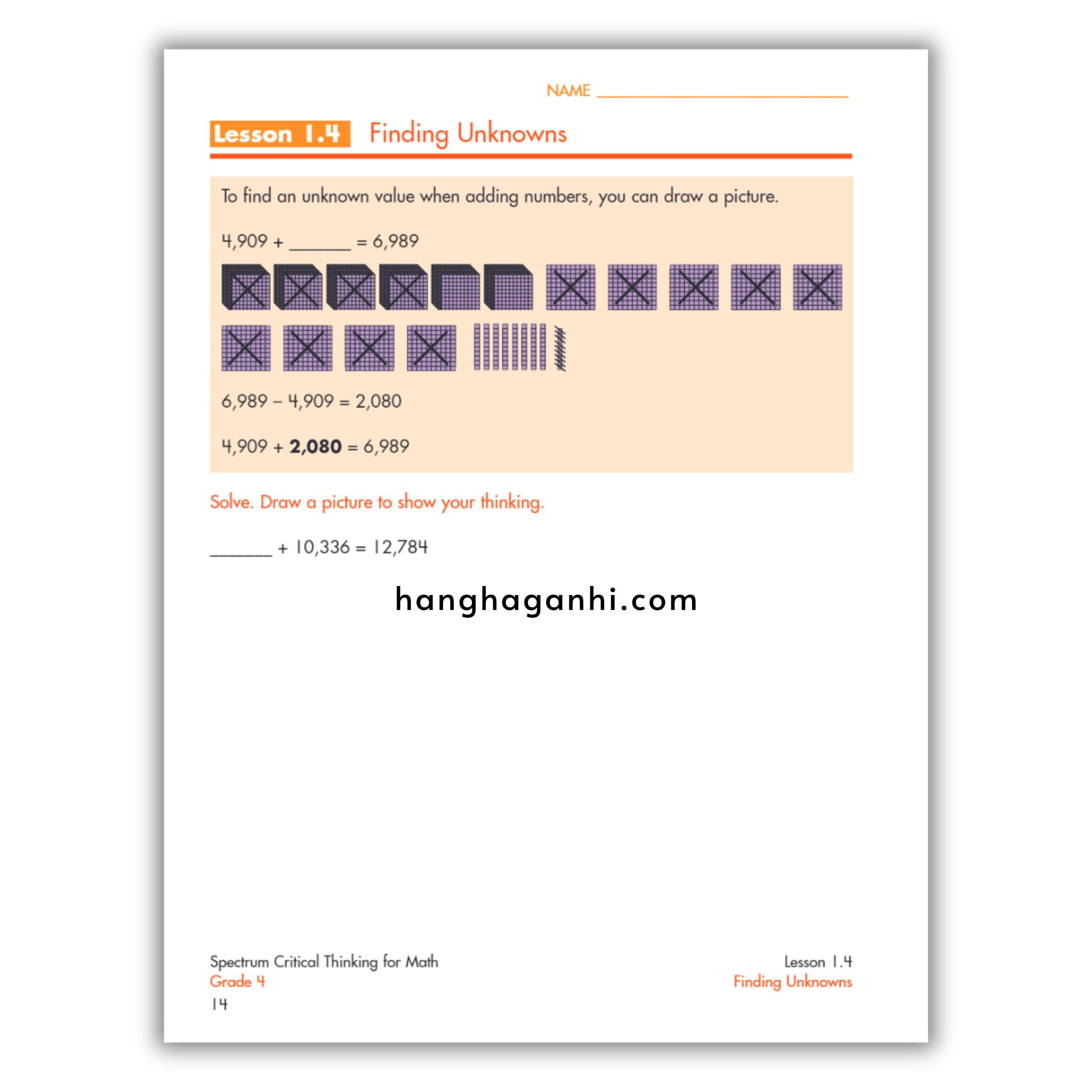 Sách Spectrum Critical Thinking for Math Workbook Grade 4_thumbnail_11