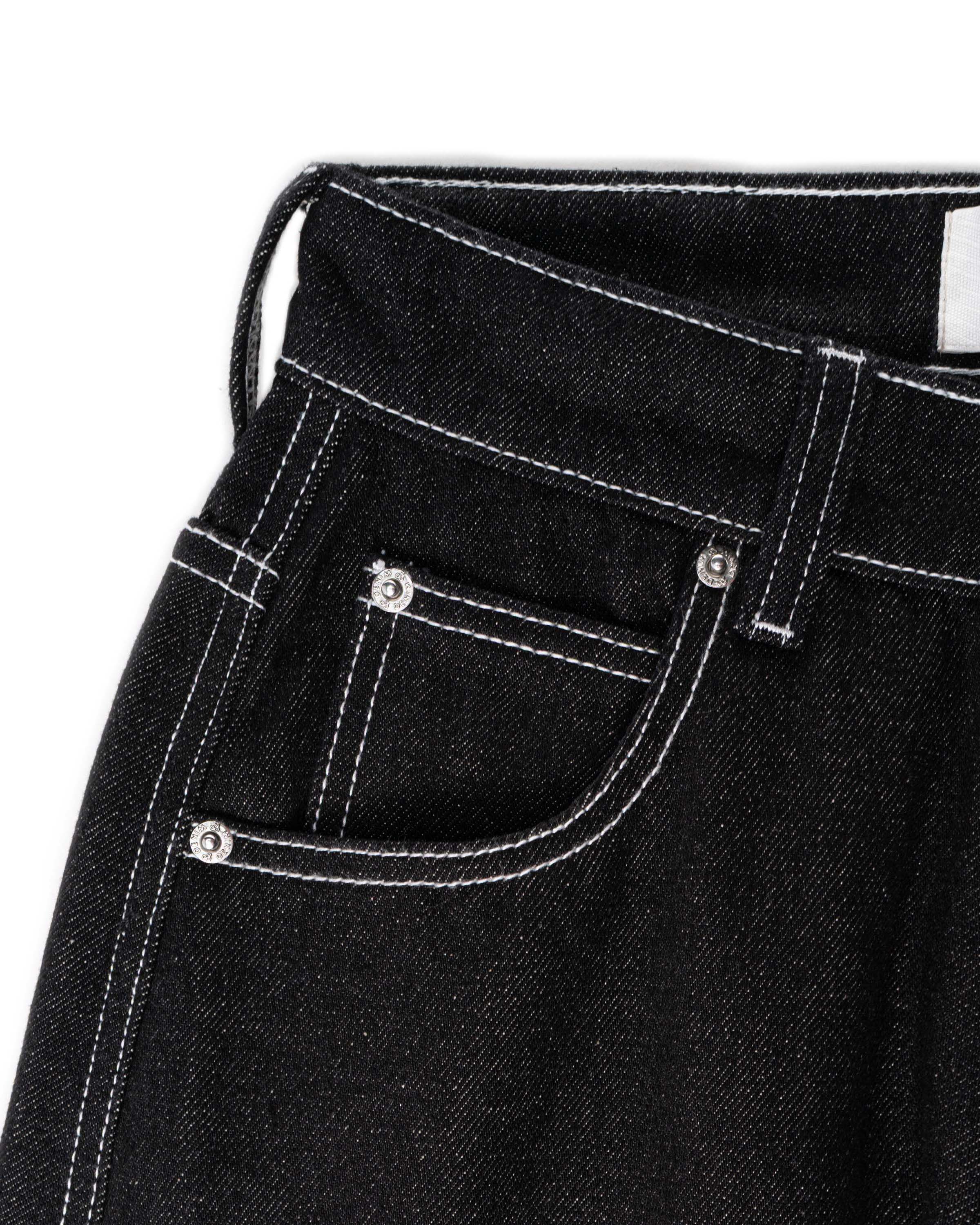 Levents® Raw Denim Stitch Baggy Jeans_thumbnail_2