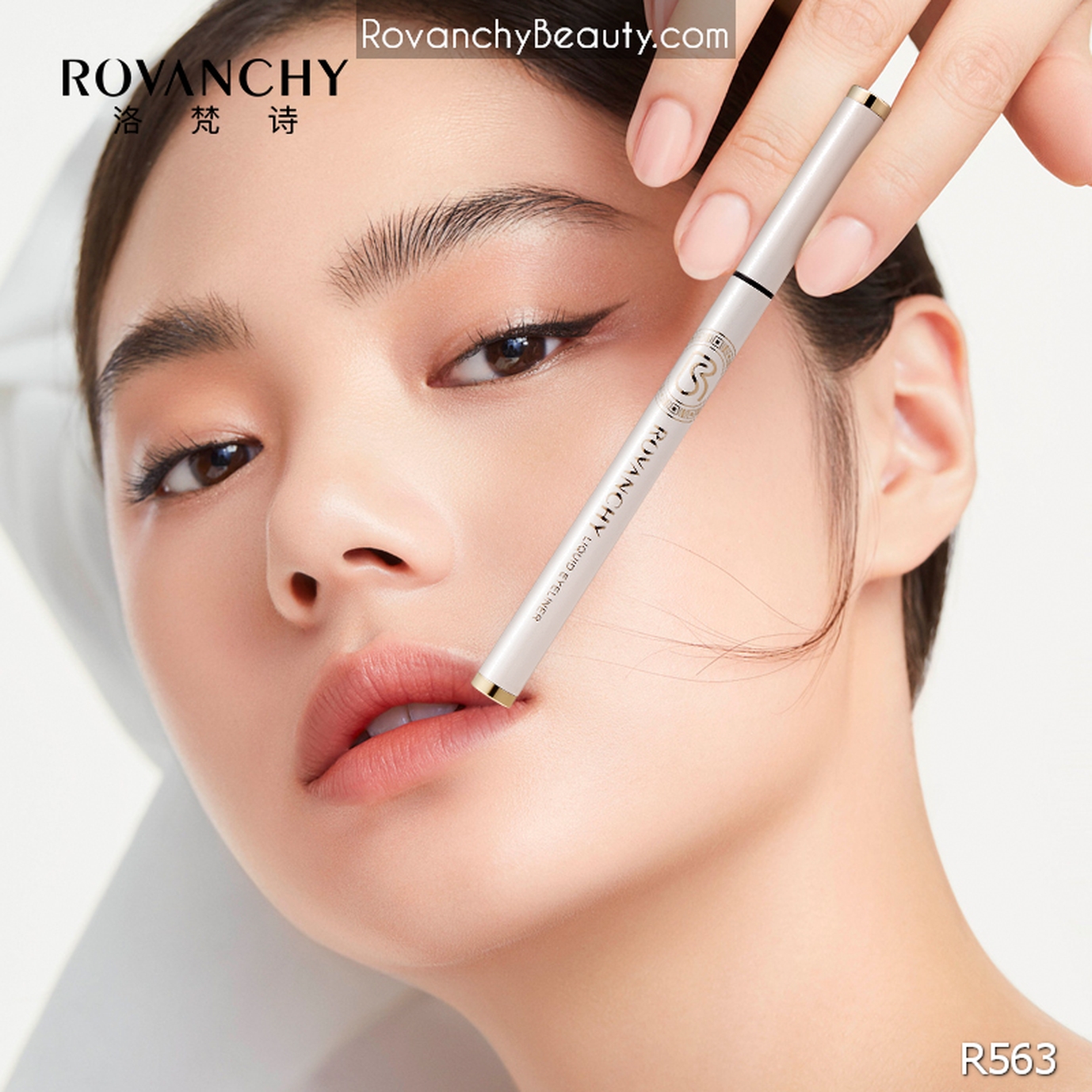 Bút Kẻ Mắt Nước ROVANCHY R563 - Chống Lem, Lâu Trôi, Mực Nét Tự Nhiên_thumbnail_3